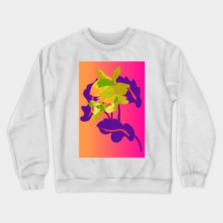 Super-duper sunshine flowers Crewneck Sweatshirt